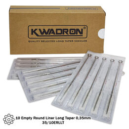 Empty Round Liner 35/10 Long Taper