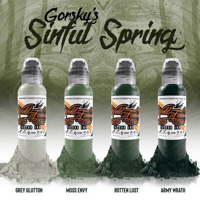 Damian Gorski Sinful Spring Set (4 пигмента)